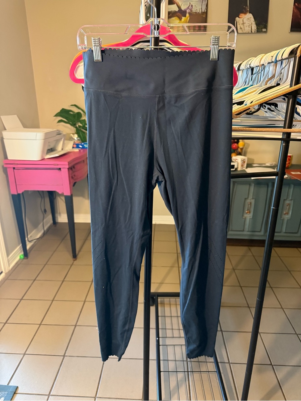 MPG Blue Grey High-Waist Leggings